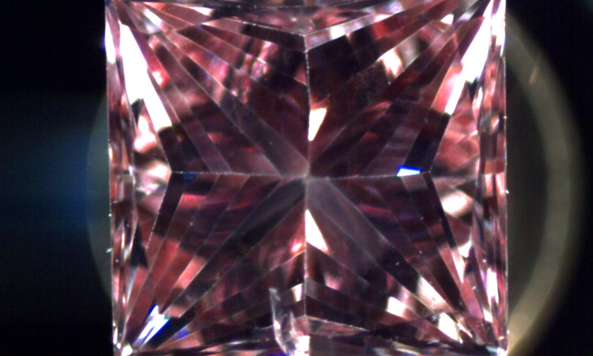 artificially enhance the colour of a diamond