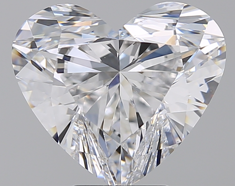 Diamond cut or shaped into a heart