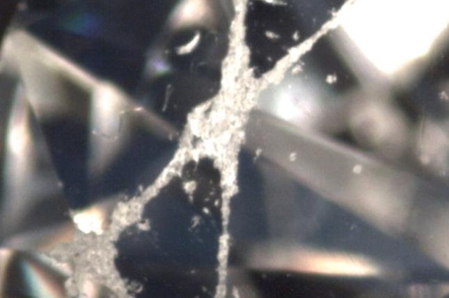 Abrasions can affect the polish grade of a diamond