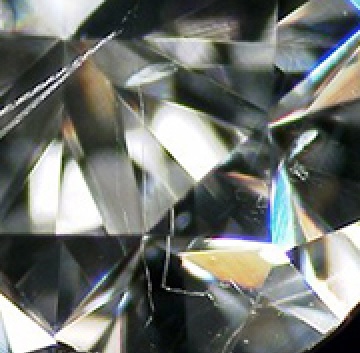 Needle Inclusion in Diamonds