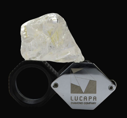 176 carat diamond recovered from Lulo mine