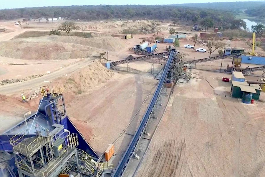 Lulo mine in Angola