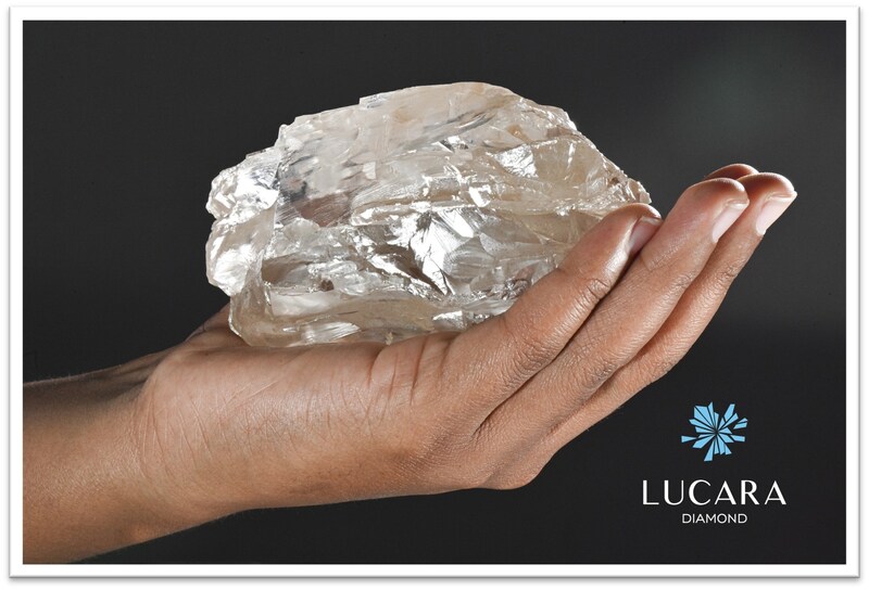 LUCARA RECOVERS EPIC 2,492 CARAT DIAMOND FROM THE KAROWE MINE