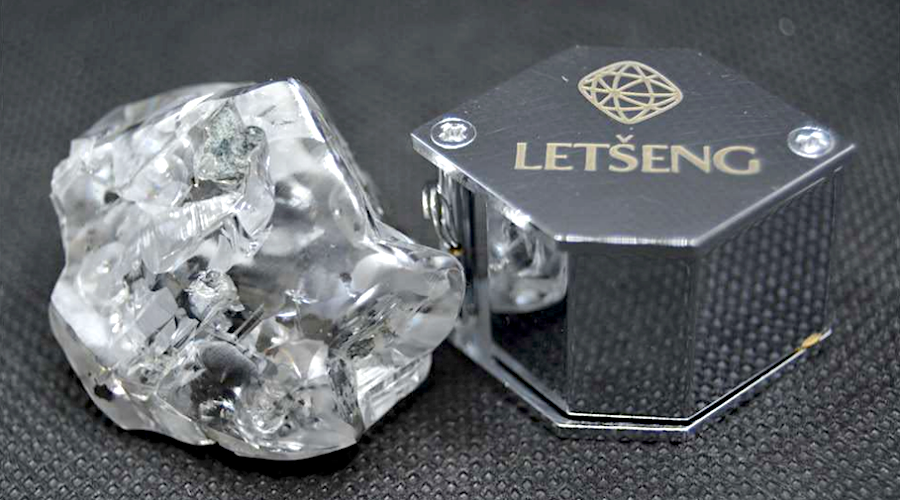 212.91 carat Type II white diamond was recovered on September 19th