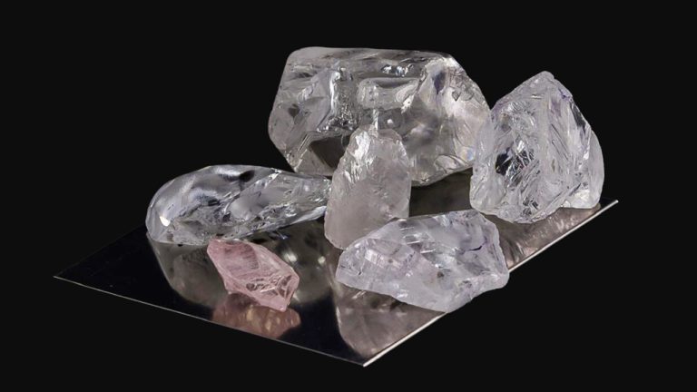 710 Rough Diamonds from Three Guineans