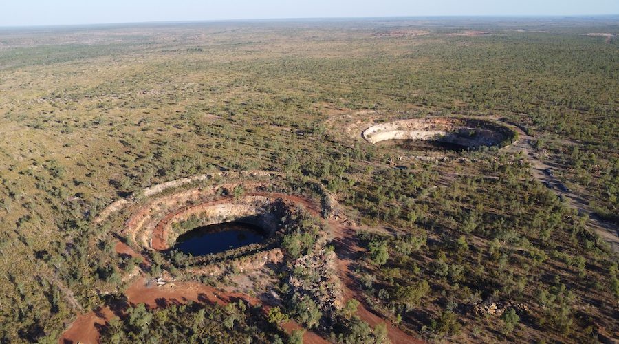 Merlin diamond mine in Australia’s Northern Territory.