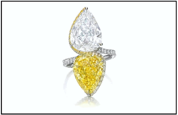 Yellow Diamond Toi et Moi Fetches $240,000