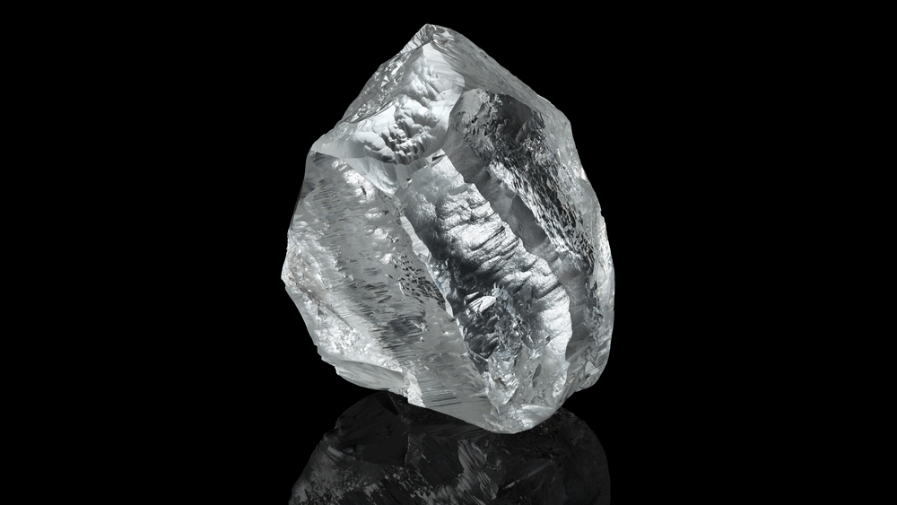 The 549 ct Sethunya diamond